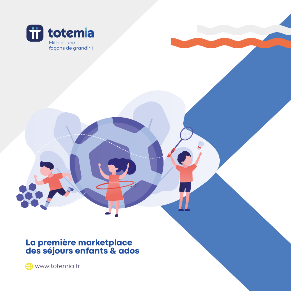 Création graphique de brochure corporate pour TOTEMIA