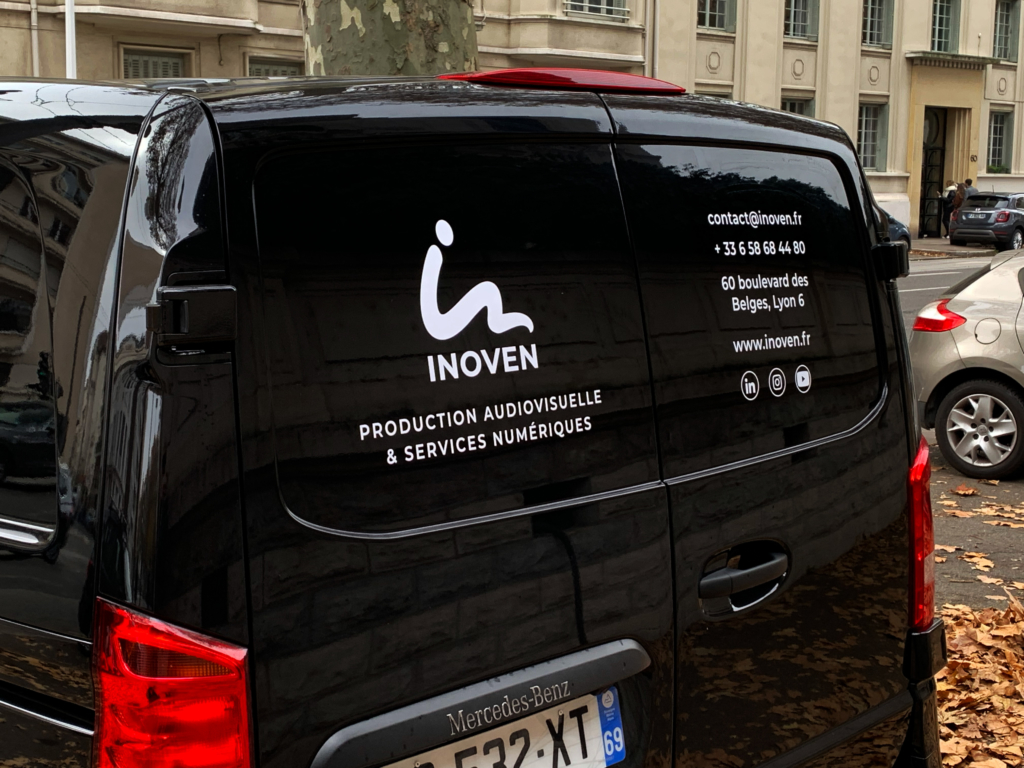 Flocage de véhicule utilitaire pour Inoven Lyon